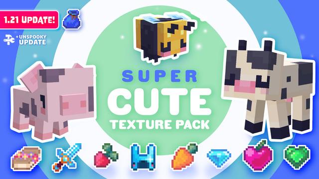 Thumbnail of the Minecraft Bedrock Marketplace product Super Cute created by Tetrascape.