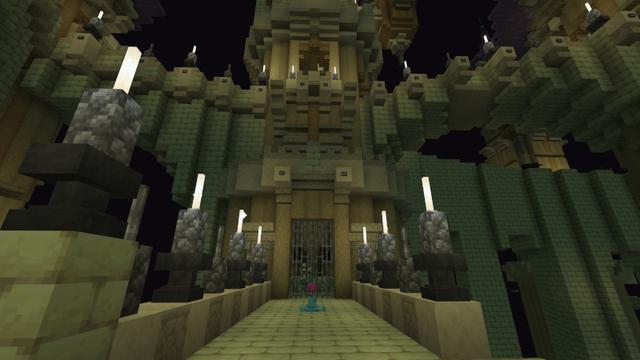 Screenshot of the Minecraft Bedrock Marketplace product The End: Skyblock Edition created by Tetrascape.