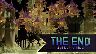 Thumbnail of the Minecraft Bedrock Marketplace product El Fin: Edición Skyblock created by Tetrascape.