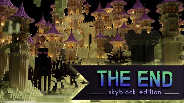 Thumbnail of the Minecraft Bedrock Marketplace product The End: Skyblock Edition created by Tetrascape.