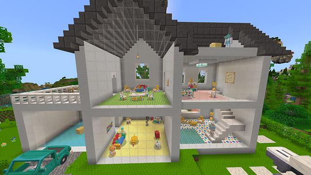 Screenshot of the Minecraft Bedrock Marketplace product Themed Furniture 2 created by Tetrascape.