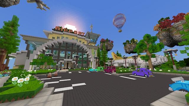 Screenshot of the Minecraft Bedrock Marketplace product Themed Furniture 2 created by Tetrascape.