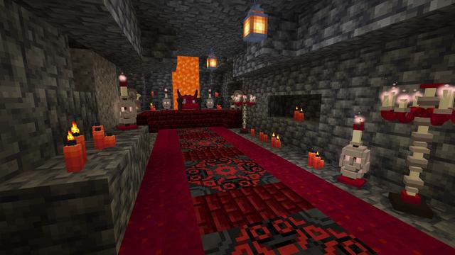 Screenshot of the Minecraft Bedrock Marketplace product Themed Furniture Add-On created by Tetrascape.