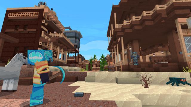 Screenshot of the Minecraft Bedrock Marketplace product Vanilla HD created by Tetrascape.