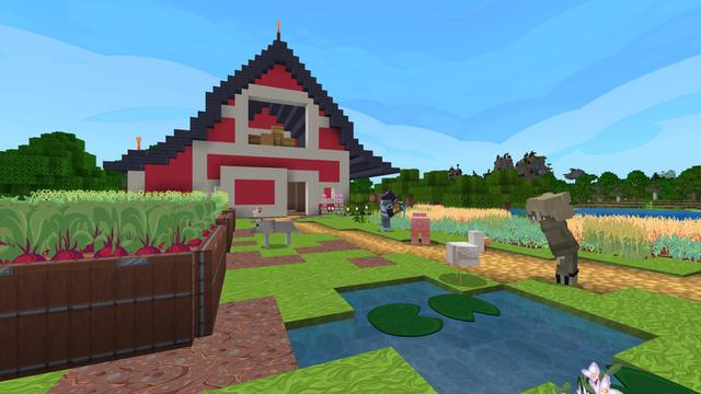 Screenshot of the Minecraft Bedrock Marketplace product Vanilla HD created by Tetrascape.