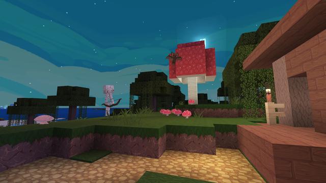 Screenshot of the Minecraft Bedrock Marketplace product Vanilla HD created by Tetrascape.