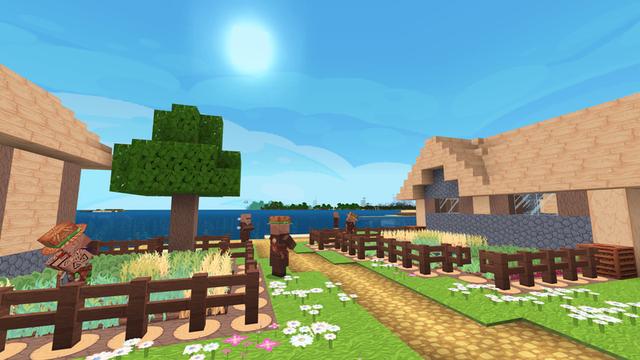 Screenshot of the Minecraft Bedrock Marketplace product Vanilla HD created by Tetrascape.