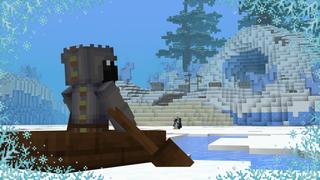 Screenshot of the Minecraft Bedrock Marketplace product 100 DAYS - Frozen Survival created by The Craft Stars.