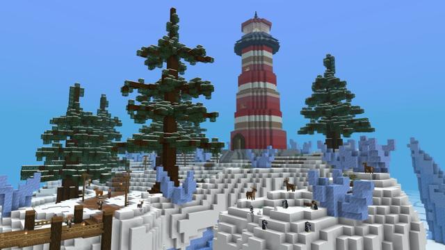 Screenshot of the Minecraft Bedrock Marketplace product 100 DAYS - Frozen Survival created by The Craft Stars.
