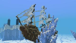 Screenshot of the Minecraft Bedrock Marketplace product 100 DAYS - Frozen Survival created by The Craft Stars.
