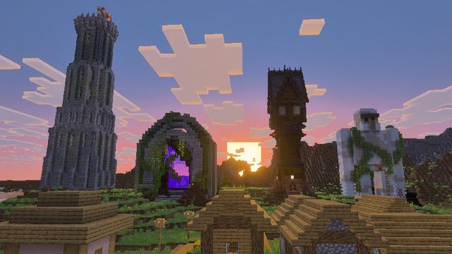 Screenshot of the Minecraft Bedrock Marketplace product 100+ Structures Add-On created by The Craft Stars.