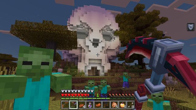 Screenshot of the Minecraft Bedrock Marketplace product 100+ Structures Add-On created by The Craft Stars.