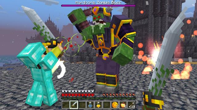 Screenshot of the Minecraft Bedrock Marketplace product 30+ Biomes - Hardcore World created by The Craft Stars.