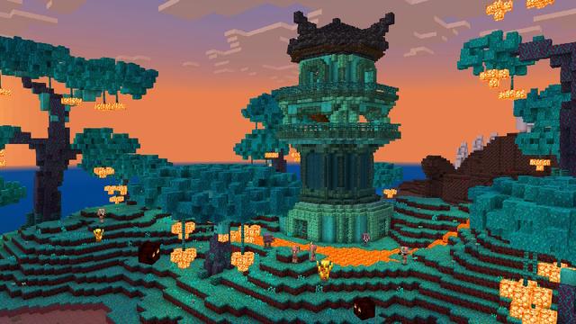 Screenshot of the Minecraft Bedrock Marketplace product 30+ Biomes - Hardcore World created by The Craft Stars.