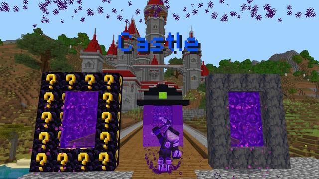 Screenshot of the Minecraft Bedrock Marketplace product 70+ Portals created by The Craft Stars.