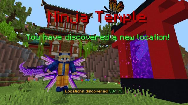 Screenshot of the Minecraft Bedrock Marketplace product 70+ Portals created by The Craft Stars.