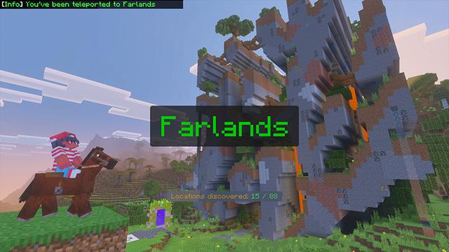 Screenshot of the Minecraft Bedrock Marketplace product 85+ Portals created by The Craft Stars.