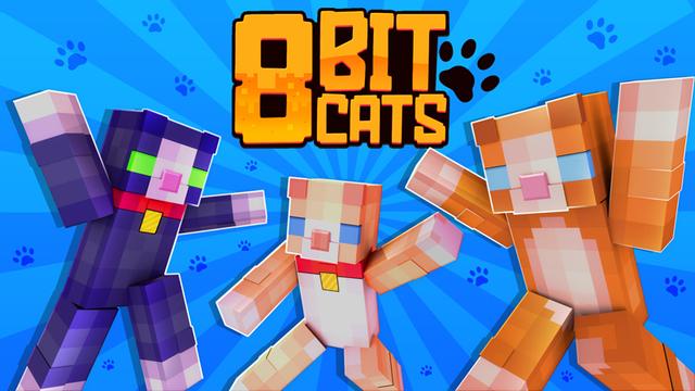 Thumbnail of the Minecraft Bedrock Marketplace product 8bit Cats created by The Craft Stars.