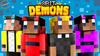 Thumbnail of the Minecraft Bedrock Marketplace product 8bit Demons created by The Craft Stars.