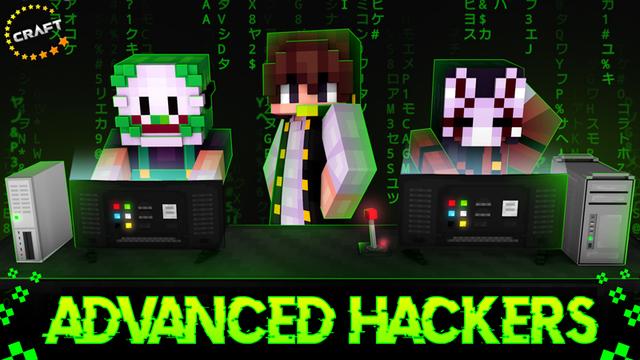 Thumbnail of the Minecraft Bedrock Marketplace product Advanced Hackers created by The Craft Stars.