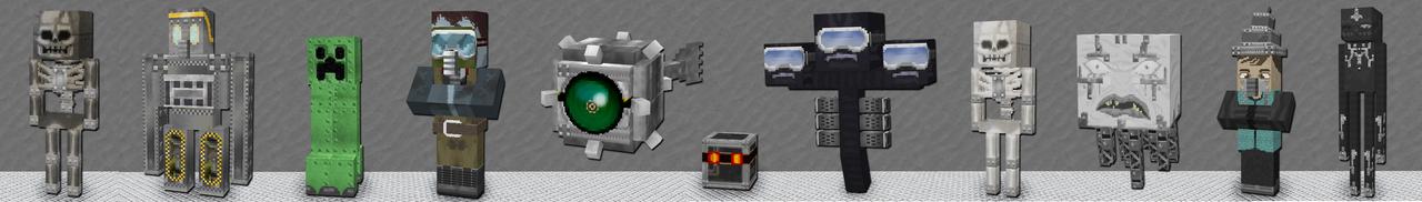 Panorama of the Minecraft Bedrock Marketplace product Advanced Mechanics created by The Craft Stars.
