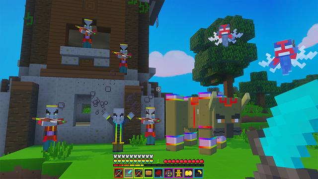Screenshot of the Minecraft Bedrock Marketplace product Advanced PVP created by The Craft Stars.