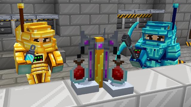 Screenshot of the Minecraft Bedrock Marketplace product Alien Project X - Texture Pack created by The Craft Stars.