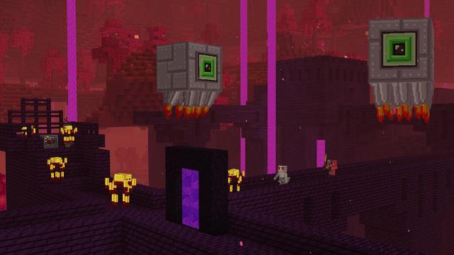 Screenshot of the Minecraft Bedrock Marketplace product Alien Project X - Texture Pack created by The Craft Stars.