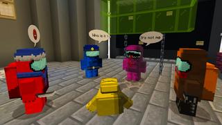 Screenshot of the Minecraft Bedrock Marketplace product Among Impostors created by The Craft Stars.