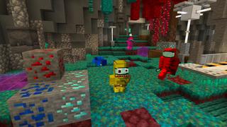 Screenshot of the Minecraft Bedrock Marketplace product Among Impostors created by The Craft Stars.