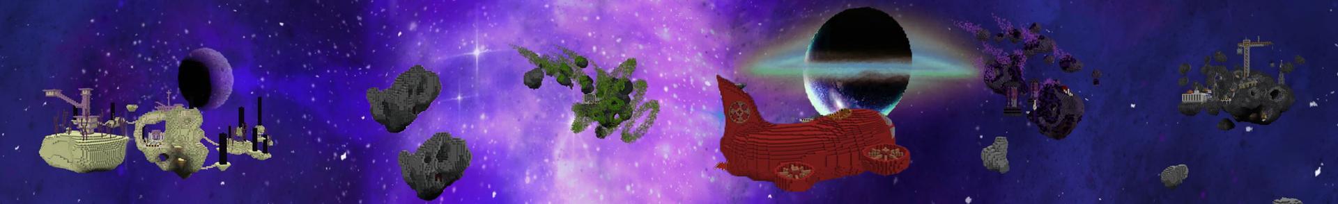 Panorama of the Minecraft Bedrock Marketplace product Among Spaceship - Impostors created by The Craft Stars.