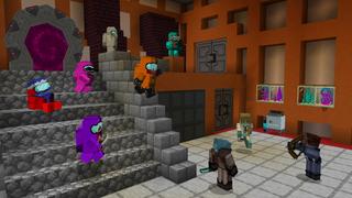 Screenshot of the Minecraft Bedrock Marketplace product Among Spaceship - Impostors created by The Craft Stars.