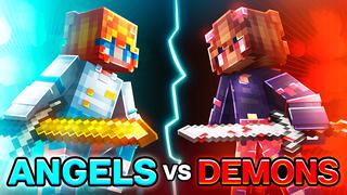 Thumbnail of the Minecraft Bedrock Marketplace product Angels vs Demons created by The Craft Stars.