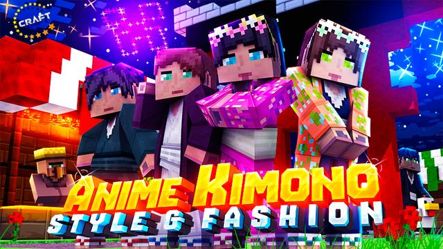 Thumbnail of the Minecraft Bedrock Marketplace product Anime Kimono - Style & Fashion created by The Craft Stars.
