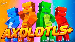 Thumbnail of the Minecraft Bedrock Marketplace product Axolotls+ created by The Craft Stars.