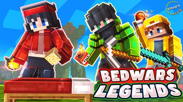 Thumbnail of the Minecraft Bedrock Marketplace product Bedwars Legends created by The Craft Stars.