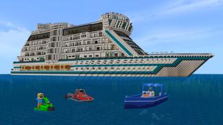 Screenshot of the Minecraft Bedrock Marketplace product Billionaire Cruise created by The Craft Stars.