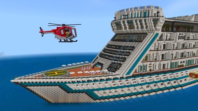 Screenshot of the Minecraft Bedrock Marketplace product Billionaire Cruise created by The Craft Stars.
