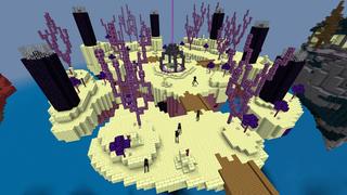 Screenshot of the Minecraft Bedrock Marketplace product Biome Sky Islands created by The Craft Stars.