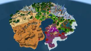 Screenshot of the Minecraft Bedrock Marketplace product Biome Survival - Mash-Up created by The Craft Stars.