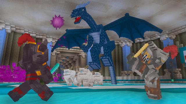 Screenshot of the Minecraft Bedrock Marketplace product Biome Survival - Mash-Up created by The Craft Stars.