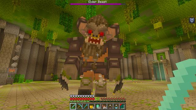 Screenshot of the Minecraft Bedrock Marketplace product Biome Survival - Mash-Up created by The Craft Stars.