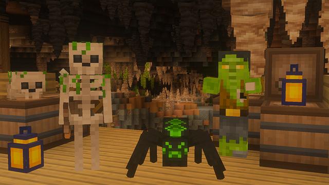 Screenshot of the Minecraft Bedrock Marketplace product Biome Survival - Mash-Up created by The Craft Stars.