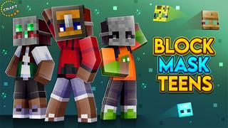 Thumbnail of the Minecraft Bedrock Marketplace product Block Mask Teens created by The Craft Stars.