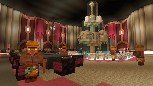 Screenshot of the Minecraft Bedrock Marketplace product Blossom Castle created by The Craft Stars.