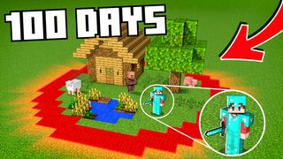 Thumbnail of the Minecraft Bedrock Marketplace product CANT LEAVE THE CIRCLE SURVIVAL created by The Craft Stars.
