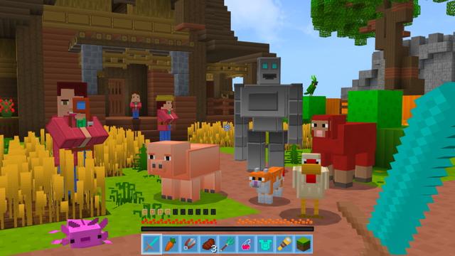 Screenshot of the Minecraft Bedrock Marketplace product Clean Pixels created by The Craft Stars.