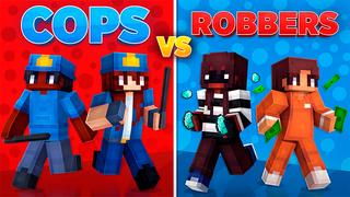 Thumbnail of the Minecraft Bedrock Marketplace product Cops vs Robbers created by The Craft Stars.
