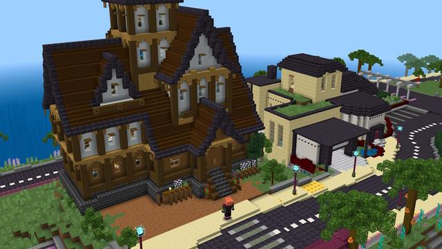 Screenshot of the Minecraft Bedrock Marketplace product Craftable Bases created by The Craft Stars.