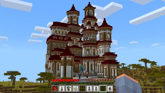 Screenshot of the Minecraft Bedrock Marketplace product Craftable Bases created by The Craft Stars.